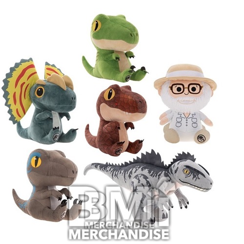 9-11INCH JURASSIC WORLD FRANCHISE ASSORTMENT PLUSH