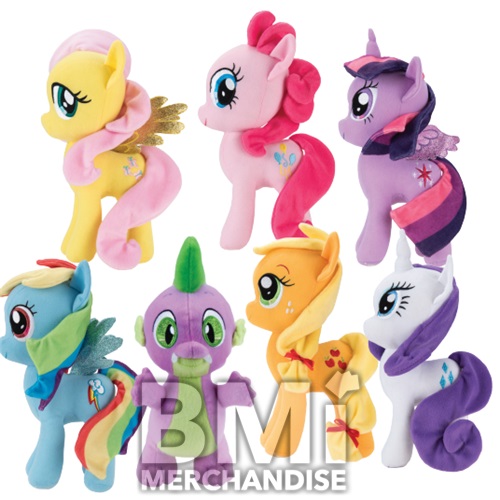 7-8 INCH MY LITTLE PONY PLUSH ASSORTMENT