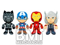 9INCH MARVEL AVENGERS ASSORTED  PLUSH