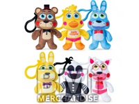 500 POINT - 12PC MODULAR HANGING KIT2.5INCH FIVE NIGHTS AT FREDDYS MICRO TEENIES KEYCHAIN ASST PLUSH
