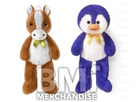 52INCH HORSE AND PIPPEN THE PENGUIN PLUSH