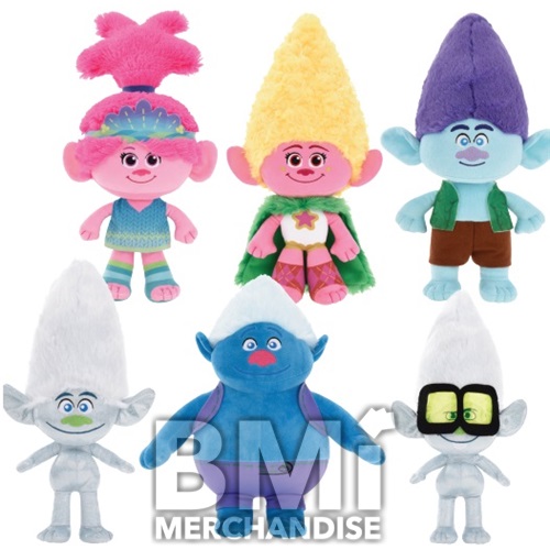8-10IN TROLLS PLUSH ASSORTMENT