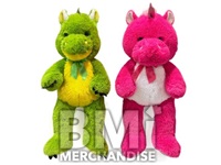 30IN UNICORN AND DRAGON PLUSH