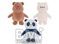 8INCH WE BABY BEARS ASSORTED PLUSH