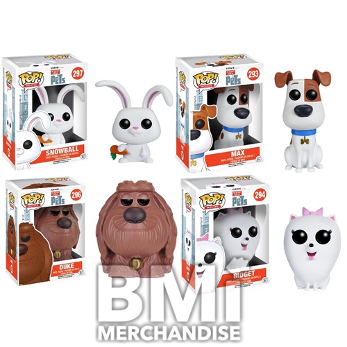 secret life of pets pop vinyl