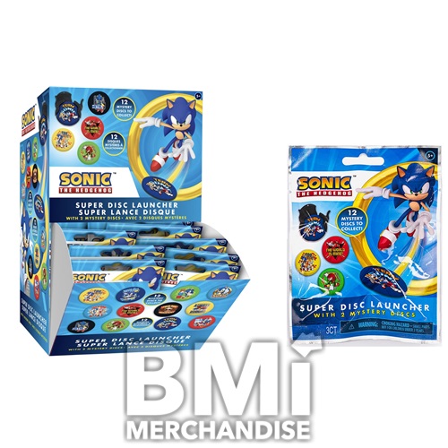 SONIC DISC LAUNCHER BLIND BAG ASST