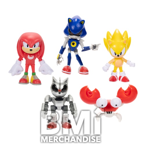 1000 POINT- 12PC MODULAR HANGING KIT- SONIC 2.5INCH ASSORTED FIGURES