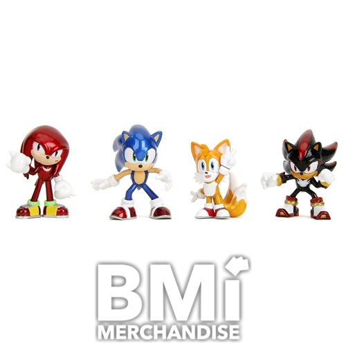 SONIC THE HEDGEHOG 2.5INCH METALFIGS