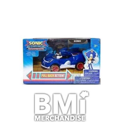 SONIC THE HEDGEHOG SINGLE PK PULLBACK VEHICLE
