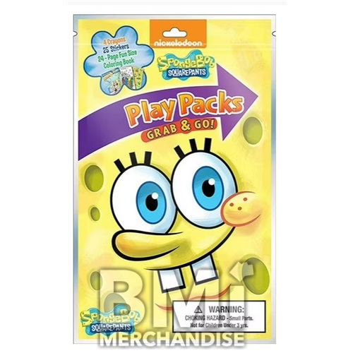 SPONGEBOB SQUAREPANTS GRAB N GO PLAY PACK