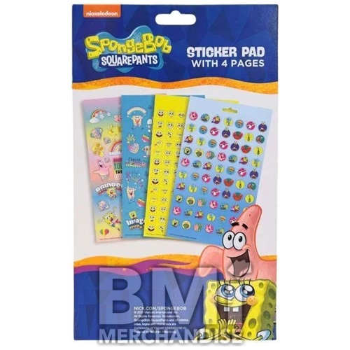 SPONGEBOB SQUAREPANTS STICKER ASSORTMENT