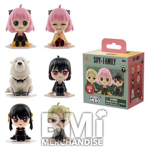 SPY X FAMILY BOBBLE HERO WINDOW BOX ASSORTMENT