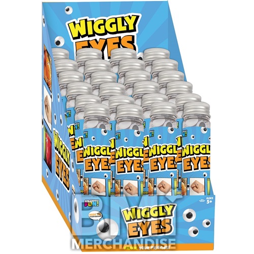 WIGGLY EYE STICKERS 100 PC TUBE