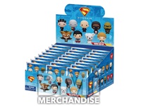 SUPERMAN LEGACY MOVIE 3D FOAM BAG CLIP