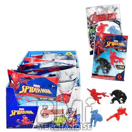 24PC SKILL FALL KIT- MARVEL FINGER FLINGER 2 PACK