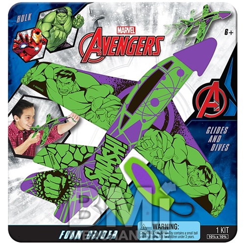 MARVEL HEROES FOAM GLIDER
