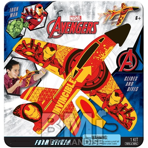 MARVEL HEROES FOAM GLIDER