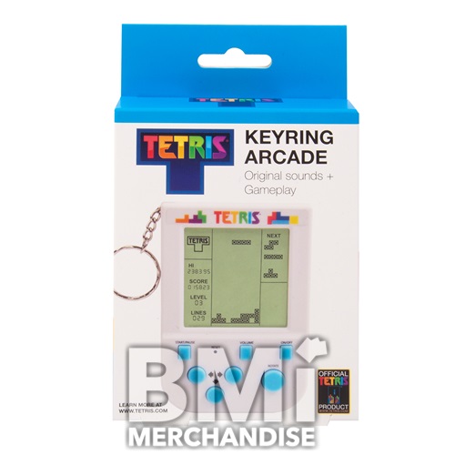 TETRIS KEY RING GAME