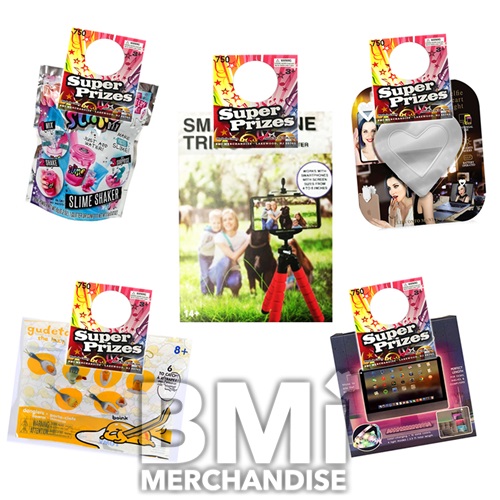 750 TICKET TO PRIZE KIT - BOY & GIRL PRIZES - 20 PC