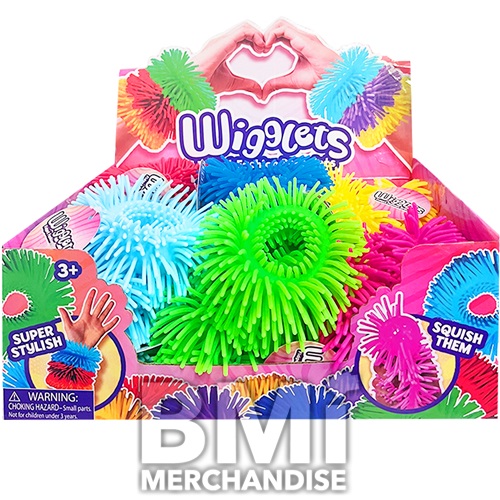 WIGGLETS PUFFER BRACELET ASST