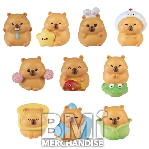 6PC OVER THE EDGE CAPYBARA CUTIES ASSORTMENT