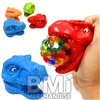 3 INCH DINOSAUR SQUEEZE HEAD ASST
