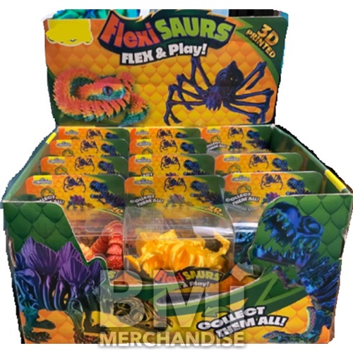 12PC OVER THE EDGE FLEXISAURS FLEX & PLAY ASSORTMENT