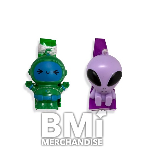 ROBOT ALIEN AND ASTRONAUT PARACHUTE ASST