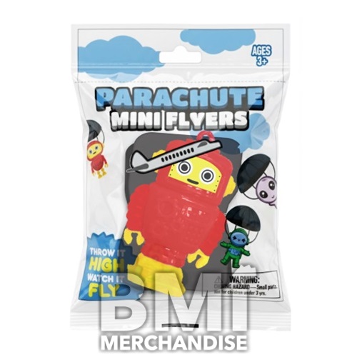 ROBOT ALIEN AND ASTRONAUT PARACHUTE ASST