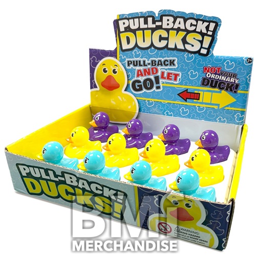 PULL BACK DUCKS ASST