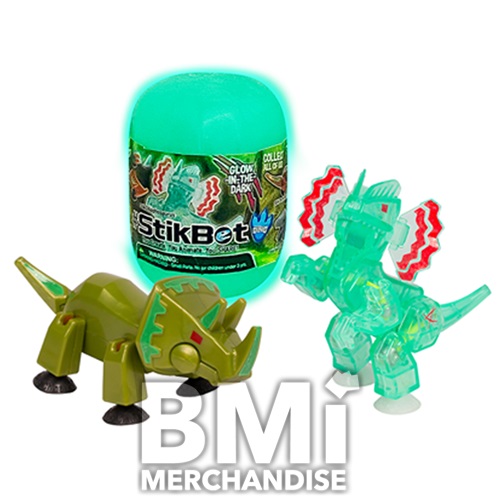 STIKBOT GLOW IN THE DARK DINO EGGS