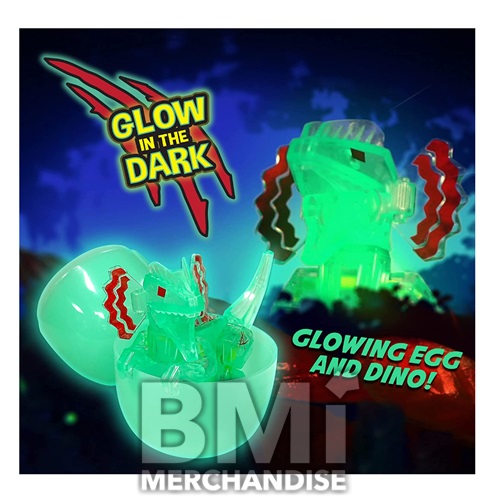 STIKBOT GLOW IN THE DARK DINO EGGS