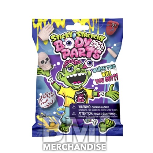 SQUISHY BODY PARTS BLIND BAG ASSORTMENT