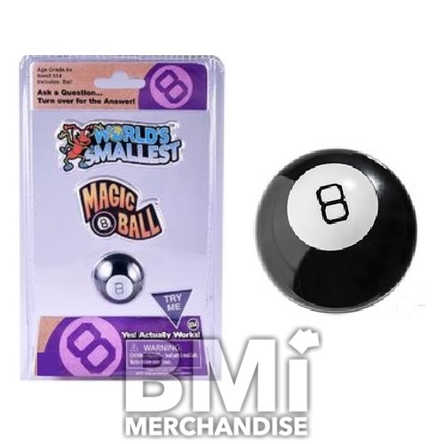 WORLD'S SMALLEST MAGIC 8 BALL